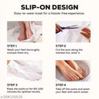 SADOER GOAT MILK EXFOLIATING FOOT MASK